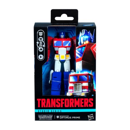 figura d'acció transformable transformers studio series devastation optimus prime 11 cm