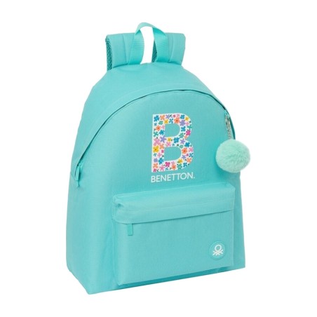 school backpack benetton-letter