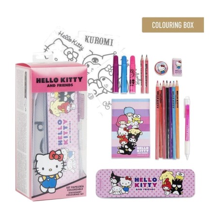set para colorear hello kitty