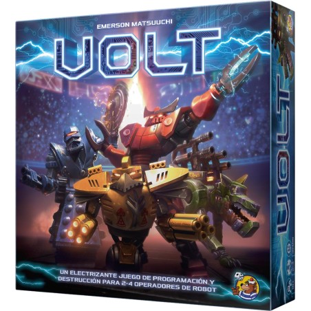 jeu de société de combat de robots programmables volt