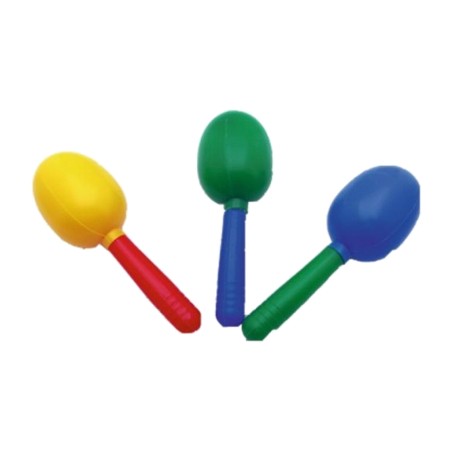 maraca de plástico de juguete