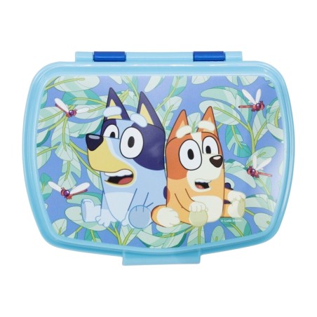 entrepà rectangular de plàstic bluey
