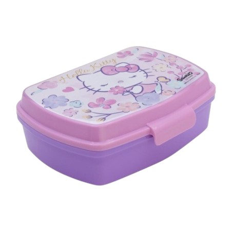 entrepà rectangular de plàstic hello kitty