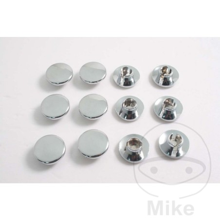 set mit 12 schraubenabdeckungen m8