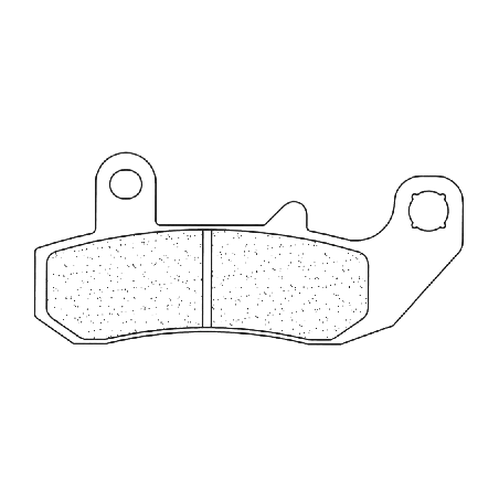 blok, rem, gesinterd cl brakes 2388s4