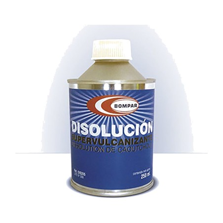 flacon de 250 cc de solution de vulcanisation pour patchs