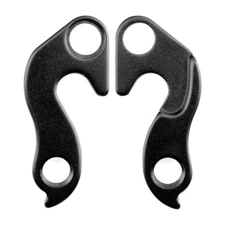 bicycle derailleur dropout hanger made of 6061-t6 aluminum with hard black anodized coating by v bike