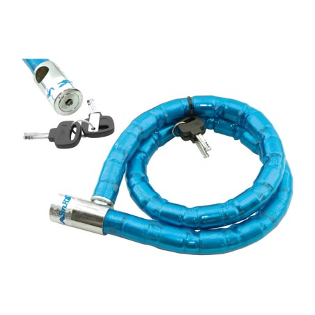 1.2m articulated ball joint padlock with ø30mm metal head