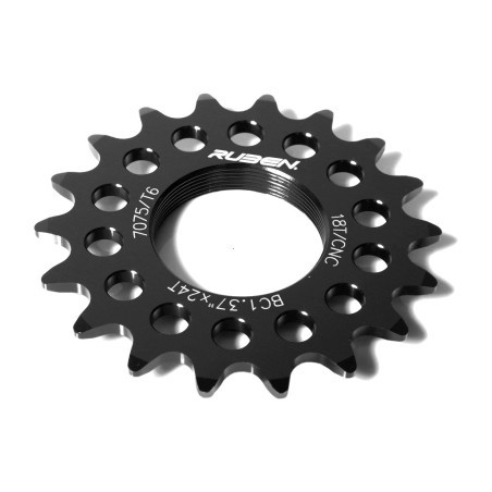 pinion, fixed, fixie, 14 teeth black color