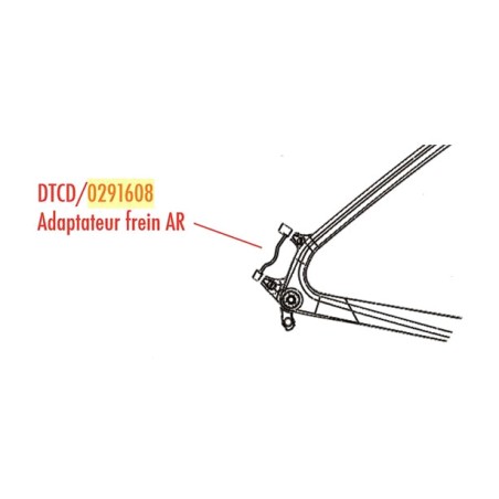 frame adapter kit for brake 989