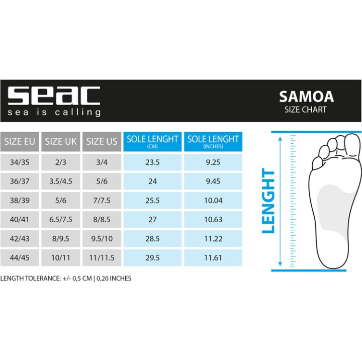 SEAC SUB Șlapi SAMOA 15000065VAR