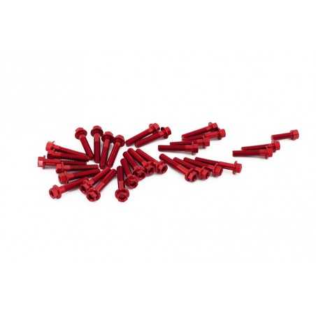 screw kit in ergal 7075 t6 for chassis - evotech