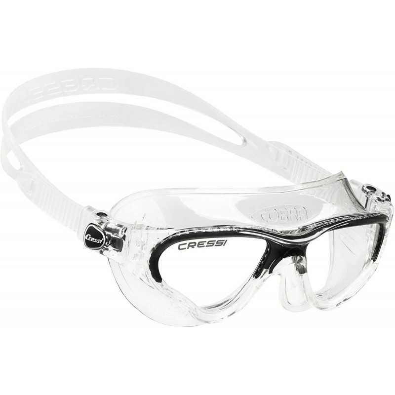 CRESSI Gafas de natación COBRA | Máscara monovolumen adaptable para todos los perfiles faciales FDE 201950