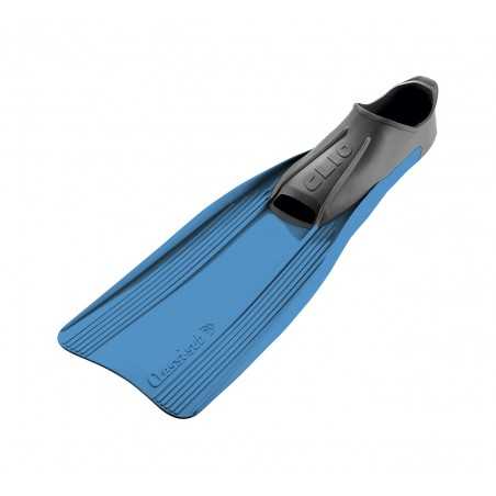 CRESSI Aletas de snorkeling y natación CLIO alta gama | Pala en EVA flexible duradera Calzante anatómico elastómero Homologadas