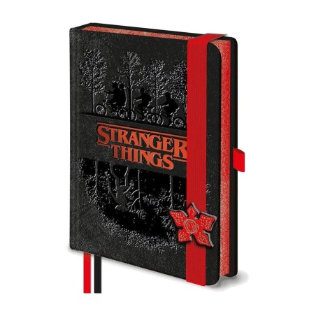 premium a5 notebook stranger things