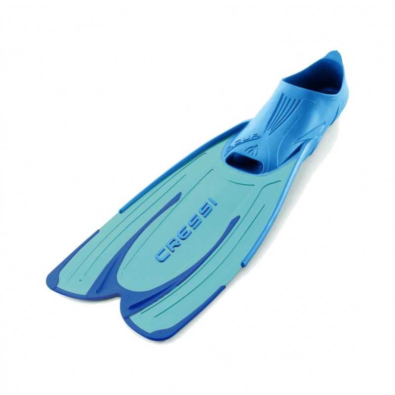 CRESSI Aleta de snorkeling alta gama | Calzante en goma elastómero flexible Polipropileno para un aleteo ágil y eficaz Homologad
