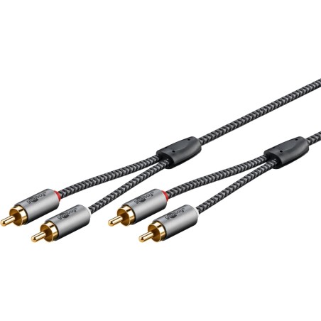 cable de audio estéreo rca plus