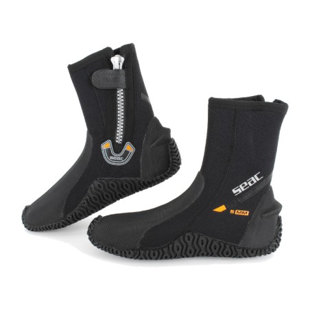 neoprenové botičky se zipem pro potápění basic hd