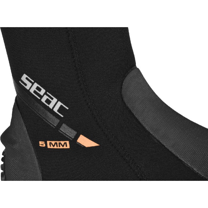 SEAC SUB Neoprene diving booties with zipper BASIC HD
