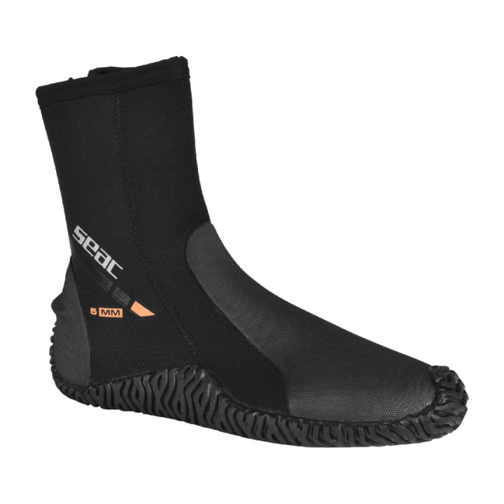 SEAC SUB Neoprene diving booties with zipper BASIC HD