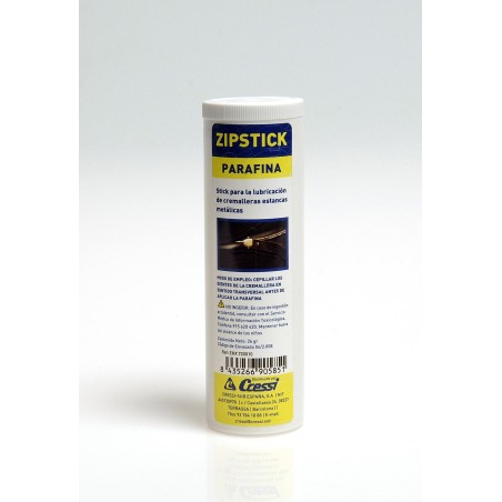 parafina de protección para cremalleras metálicas de trajes secos y semisecos zipstick