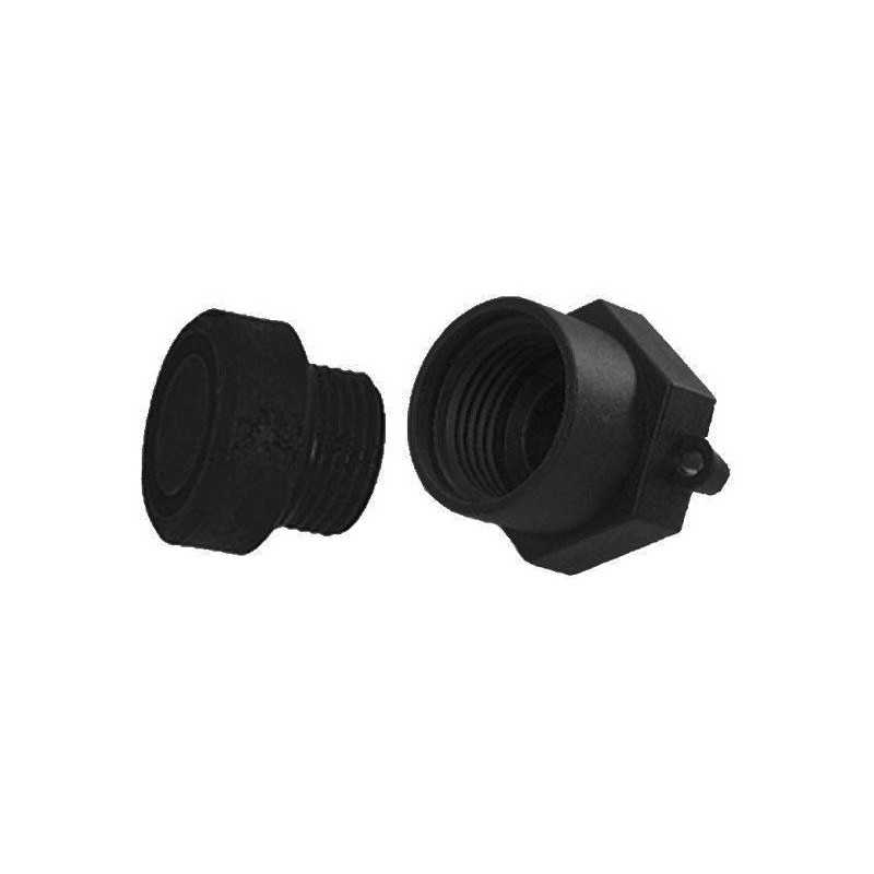 TECNOMAR Tapón protector juego para grifo y regulador DIN M25 ACRT-05