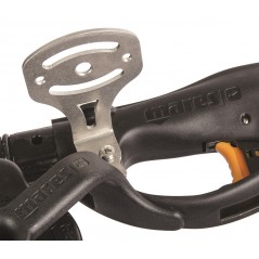 Apnea camera and underwater fishing support