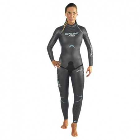 CRESSI NEOPRENE DIVING SUIT FREE DONNA 3,5mm CLF 451101VAR