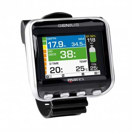 MARES Reloj ordenador de buceo GENIUS 414139