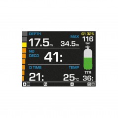MARES Reloj ordenador de buceo GENIUS 414139