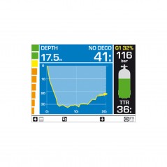 MARES Reloj ordenador de buceo GENIUS 414139