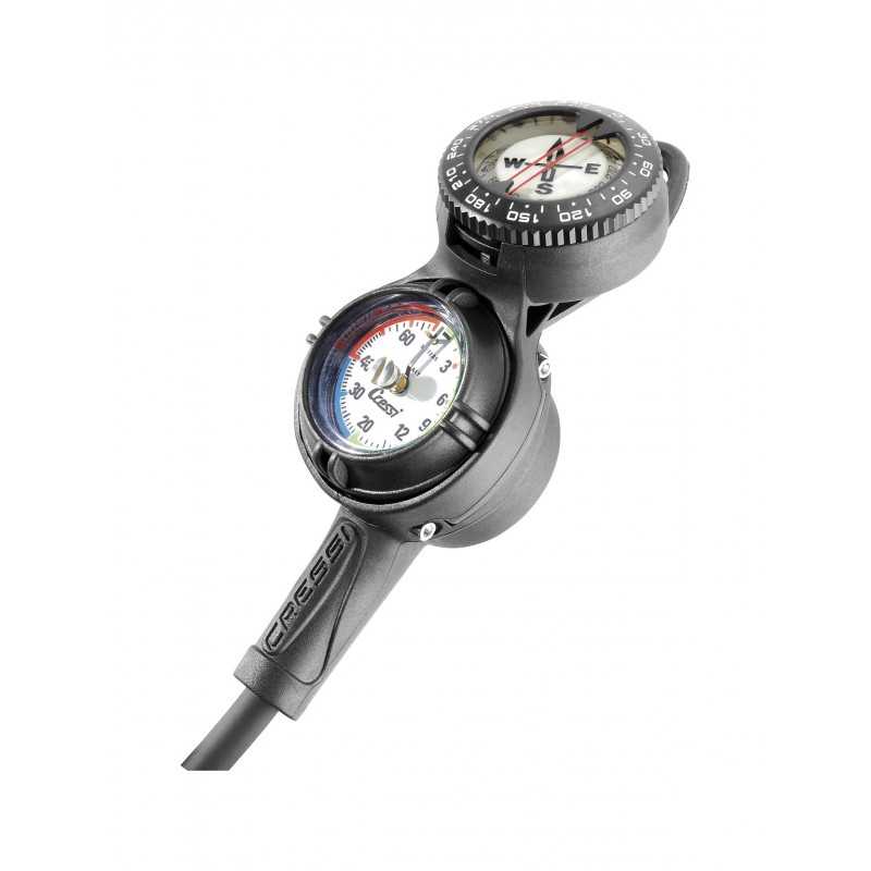 CRESSI Aparato de control buceo CONSOLA 3 ELEMENTOS (manómetro+prof.+compás) EKC 764460