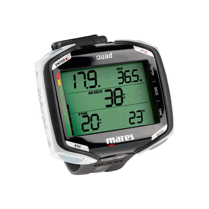 MARES Reloj ordenador de buceo QUAD 414134NEBL