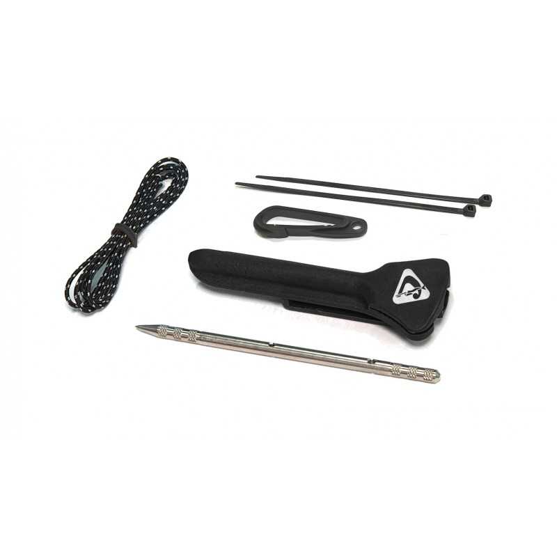 CRESSI Kit de aguja pasapeces en acero inoxidable con funda EFA 354516