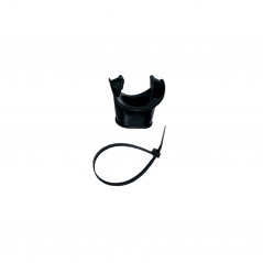 Mouldable silicone mouthpiece nozzle  Kit Small - Black