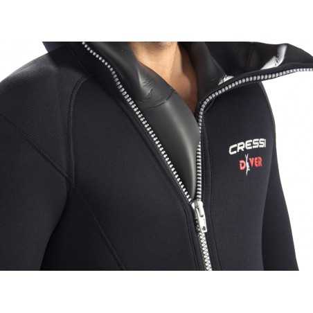 CRESSI NEOPRENE DIVING SUIT DIVER UOMO 7mm CLU 489602VAR