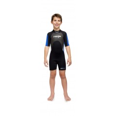 CRESSI Traje de buceo corto neopreno 3mm MED X BABY para niños y niñas | Ideal snorkeling deportes acuáticos en aguas tropicales