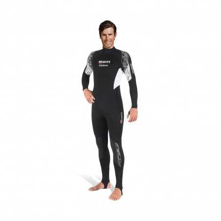 coral neoprene diving suit for men - mares