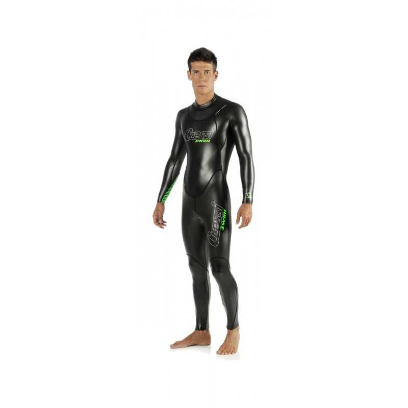CRESSI Traje de apnea neopreno monopieza TRITON UOMO 1,5mm FDG 002201VAR