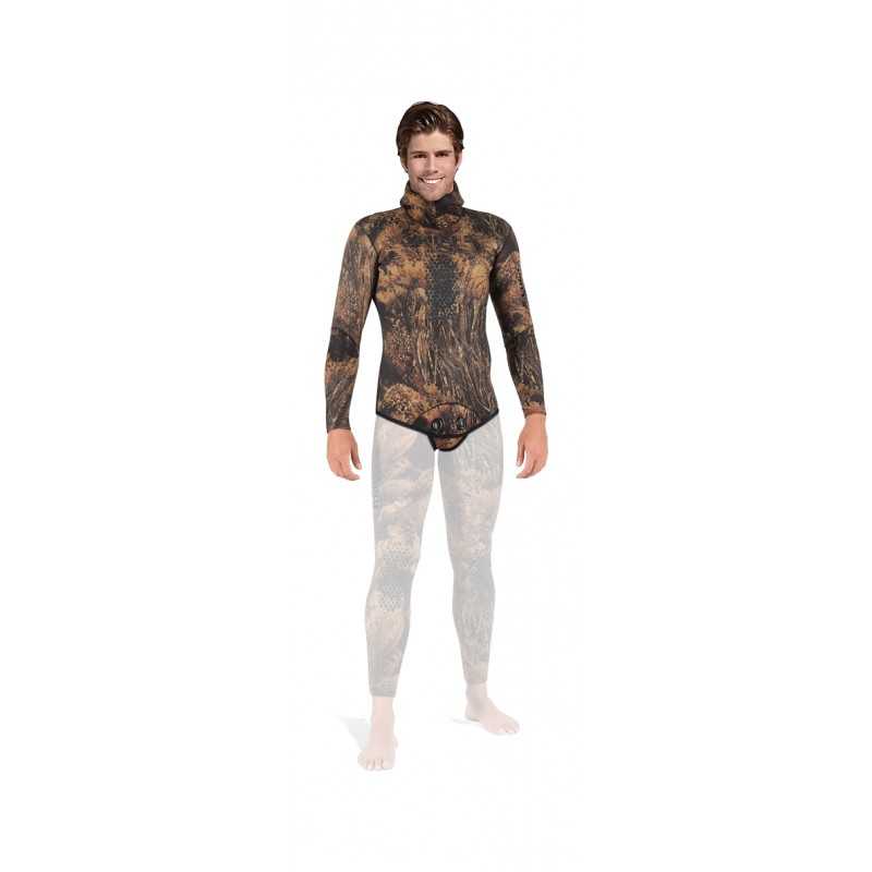 MARES Chaqueta neopreno pesca submarina ILLUSION BWN 50 OPEN CELL 422033
