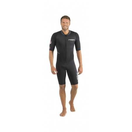 CRESSI DIVING SUIT SINGLE PIECE NEOPRENE ENDURANCE SHORTY CLV 4750VAR