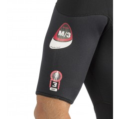 CRESSI DIVING SUIT SINGLE PIECE NEOPRENE ENDURANCE SHORTY CLV 4750VAR