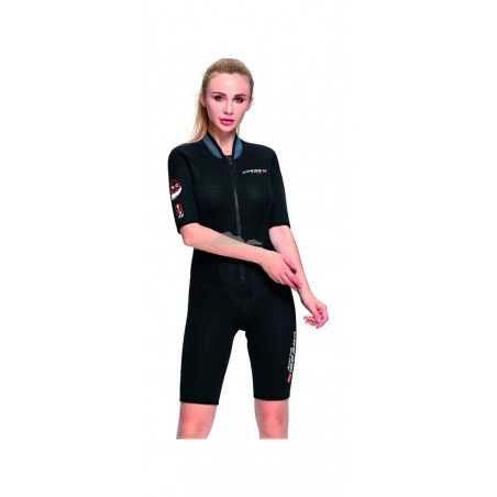 CRESSI Traje de buceo neopreno monopieza mujer ENDURANCE SHORTY LADY CLV 4770VAR