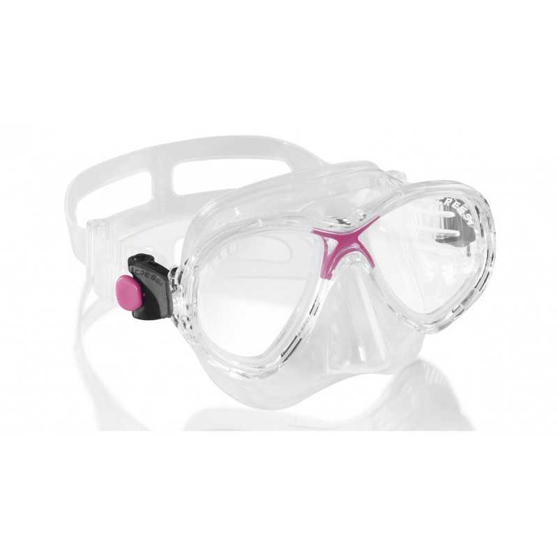 CRESSI Máscara de buceo Marea Junior silicona líquida para niños y caras estrechas ADN 283040