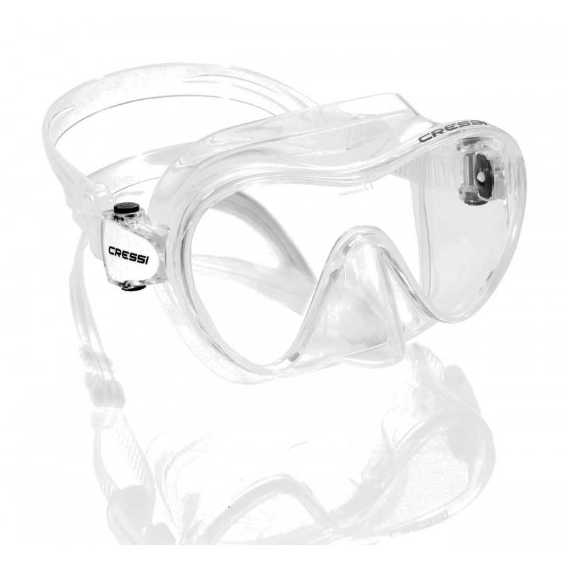 CRESSI Máscara de silicona F1 para buceo y snorkeling ADN 291000