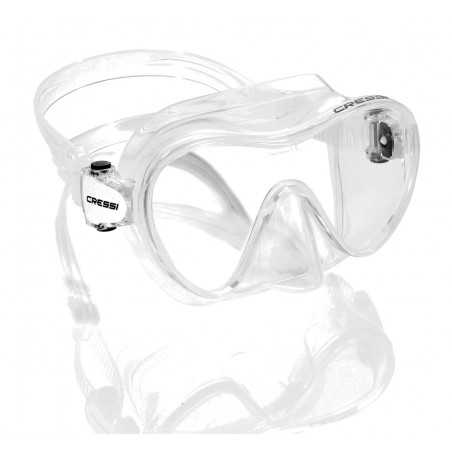 CRESSI Máscara de silicona F1 para buceo y snorkeling ADN 291000