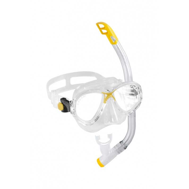 CRESSI Kit máscara y tubo MAREA VIP JUNIOR (MAREA + TOP) ADM 100006