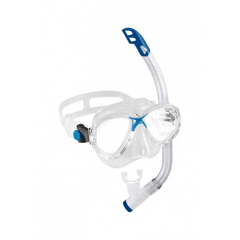 CRESSI Kit máscara y tubo MAREA VIP JUNIOR (Marea + Top) ADM 1000062