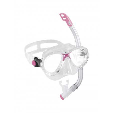 CRESSI Kit máscara y tubo MAREA VIP JUNIOR (MAREA + TOP) ADM 1000064