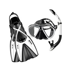 MARES Pack aletas mascara y tubo X-ONE MAREA 410794BLNE